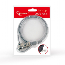 Gembird LK-CL-01 4-digit Combination Cable Lock for Notebooks laptop kellék