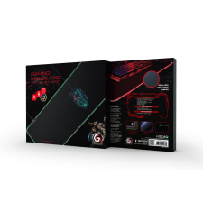 Gembird MP-GAMELED-L Gaming with LED light effect Large Egérpad (MP-GAMELED-L) egérpad