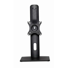 Gembird MS-D1-01 Monitor állvány - Fekete (1 kijelző) tv állvány és fali konzol