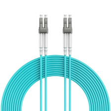 Gembird OM4 Fibre Optic Patch Cable 20m Blue - CFO-MDOM4-LC/LC-20M kábel és adapter
