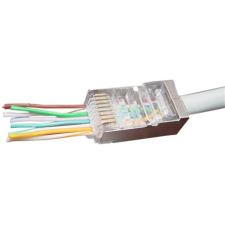 Gembird RJ45 CAT6 FTP csatlakozó dugó 8P8C, 10db kábel és adapter
