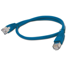 Gembird RJ45 CAT6 UTP M/M adatkábel 0.25m kék kábel és adapter