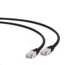 Gembird - SFTP Cat6A patch kábel 2m - PP6A-LSZHCU-BK-2M kábel és adapter