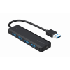 Gembird UHB-U3P4P-02 USB Type-A 3.1 HUB (4 port) (UHB-U3P4P-02)