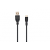 Gembird USB2.0 A-microUSB 0,1m Black (CCP-mUSB2-AMBM-0.1M)