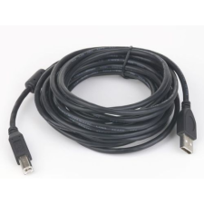 Gembird USB 2.0 A- B kábel  4.5m  ferritmagos kábel és adapter