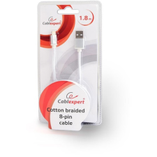 Gembird USB 2.0 A -> Lightning M/M adatkábel 1.8m ezüst kábel és adapter