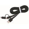 Gembird USB-A 2.0 -> Lightning USB-B 2.0 micro M/M töltőkábel 1m fekete (CC-USB2-AMLM2-1M)