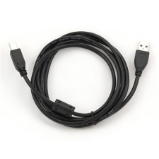  Gembird USB-A 2.0 -&gt; USB-B 2.0 M/M adatkábel 1.8m fekete premium kábel és adapter