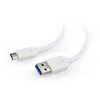 Gembird USB-C -> USB-A 3.0 M/M adatkábel 3m fehér (CCP-USB3-AMCM-W-10)