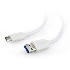 Gembird USB C -> USB 3.0 A M/M adatkábel 0.5m fehér kábel és adapter