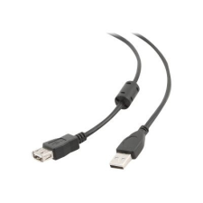 Gembird USB hosszabbító kábel 3m ferritmagos (CCF-USB2-AMAF-10) kábel és adapter