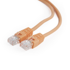 Gembird - UTP Cat5E patch kábel 1m - PP12-1M/O kábel és adapter