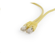 Gembird UTP CAT6 patch kábel 0.25m sárga (PP6U-0.25M/Y) kábel és adapter