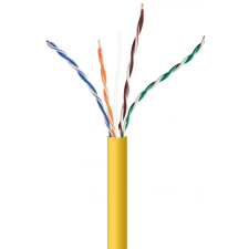Gembird UTP Összekötő Sárga 305m UPC-5004E-SOL-Y kábel és adapter