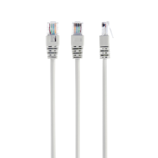 Gembird UTP Összekötő Szürke 1m PP12-1M X200 200db kábel és adapter