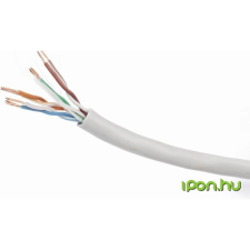 Gembird UTP stranded kábel, cat. 6, CCA 100m, Szürke kábel és adapter