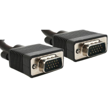 Gembird VGA HD15m/HD15m kettős árnyékolású w/2*ferritmag 1.8m kábel fekete kábel és adapter