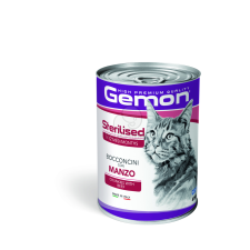  Gemon Cat Adult Steril macskakonzerv - marha 415 g macskaeledel
