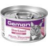 Gemon Cat Adult Sterilised Mousse with Chicken &amp; Liver (24 x 85 g) 2.2kg
