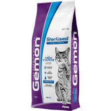 Gemon Cat Sterilised Száraz Macskatáp (Tonhal és Lazac) – 7 kg macskaeledel