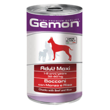  Gemon Dog Adult Maxi konzerv Marha – 1250 g kutyaeledel