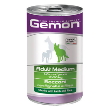 Gemon Dog Adult Medium konzerv Bárány – 12×1250 g kutyaeledel