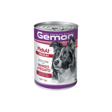 Gemon Dog Can Medium Adult Kutyakonzerv (Marha és Máj) – 415 g kutyaeledel