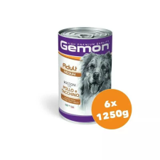 Gemon Dog konzerv Adult Medium Csirke & Pulyka 6x1250g kutyaeledel