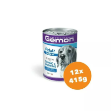 Gemon Dog konzerv Adult Medium Tonhal & Lazac 12x415g kutyaeledel