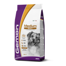 Gemon Dog Medium Adult kutyatáp csirke-rizs 3kg kutyaeledel