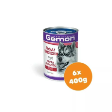 Gemon Dog Paté konzerv Adult Marha pacal 6x400g kutyaeledel