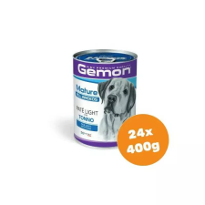 Gemon Dog Paté konzerv Mature - Light Tonhal 24x400g kutyaeledel