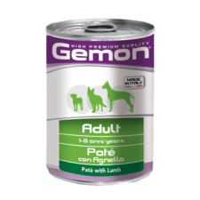 Gemon ( Monge ) Gemon Adult Pate konzerv bárány 12x400g kutyaeledel