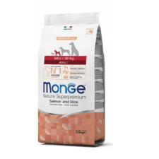 Gemon ( Monge ) Monge Mini Adult Salmon and Rice 15 kg kutyatáp kutyaeledel