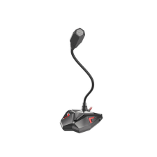  Genesis Radium 100 Gamer mikrofon USB, fekete-piros mikrofon