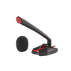 Genesis Radium 200 Gamer mikrofon USB, fekete-piros