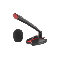  Genesis Radium 200 Gamer mikrofon USB, fekete-piros mikrofon