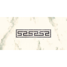  Genezo Bianco INSERTO MEANDER M 295x595 csempe
