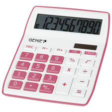 Genie 12264 840P Asztali számológép Pink számológép