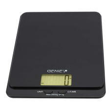 Genie Digitális konyhai mérleg - Fekete konyhai mérleg