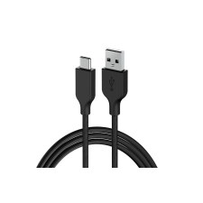  Genius ACC-A2CC-3A USB-A to USB-C 3A QC3.0 charging cable &amp; data 1,5m Black kábel és adapter