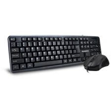 Genius Apedra KM-520 keyboard + mouse Black HU billentyűzet