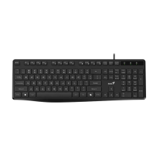 Genius KB-117S csendes billentyűzet fekete (31300017407) (31300017407) billentyűzet