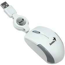 Genius MicroTraveler v2 USB Egér - Fehér egér