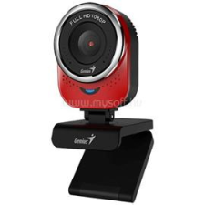 Genius Qcam 6000 1080p piros webkamera (GENIUS_32200002408) webkamera