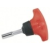 GENIUS TOOLS 520+2988 racsnis csavarhúzó markolat 1/4 -os bitekhez