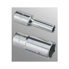 GENIUS TOOLS Dugókulcs - crowafej 1/2" 6 lap hosszú 25 mm Genius dugókulcs