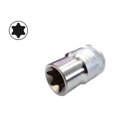 GENIUS TOOLS Dugókulcs - crowafej 3/8" belső torx E20 Genius dugókulcs
