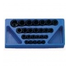 GENIUS TOOLS TF-425M 1/2-os 6 lapú légkulcsfej készlet, normál, 25 részes